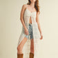 Langley Cream Maxi Top