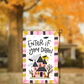 Enter if You Dare Garden Flag