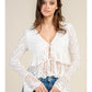 Ophelia White Lace Top