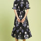 Bowie Blue Floral Midi