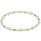 Pearl Sincerity Pattern 4mm Bead Bracelet Labradorite