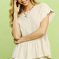 Travel Day Cream Top