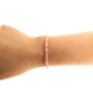 Rosey Pink Sprinkle Bracelet: Standard 6.75 inch