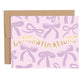 Congrats Bow Card