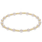 Classic Sincerity Pattern Pearl 4mm Bead Bracelet