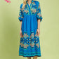 Peacock Love Maxi Dress