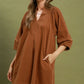Anical Camel Dress