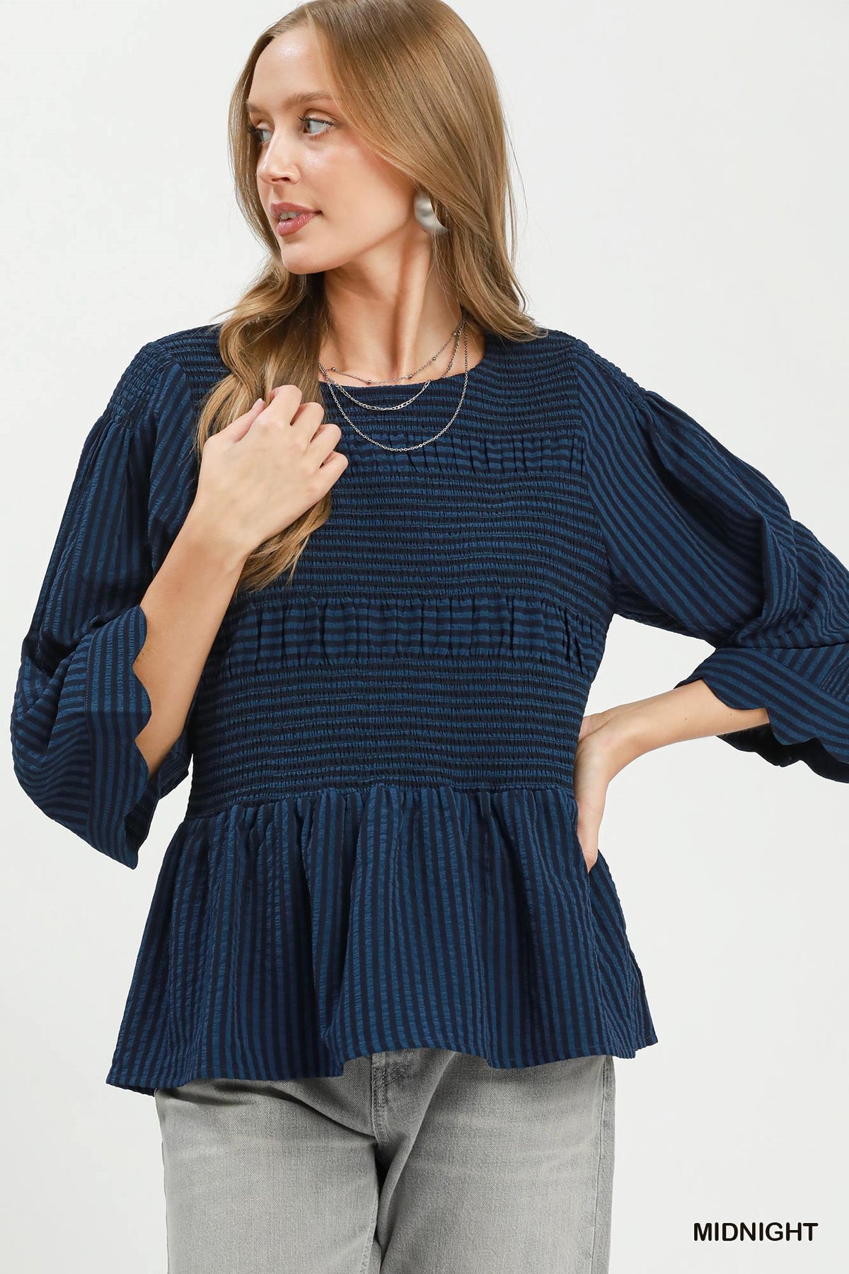 Jayne Stripe Top -