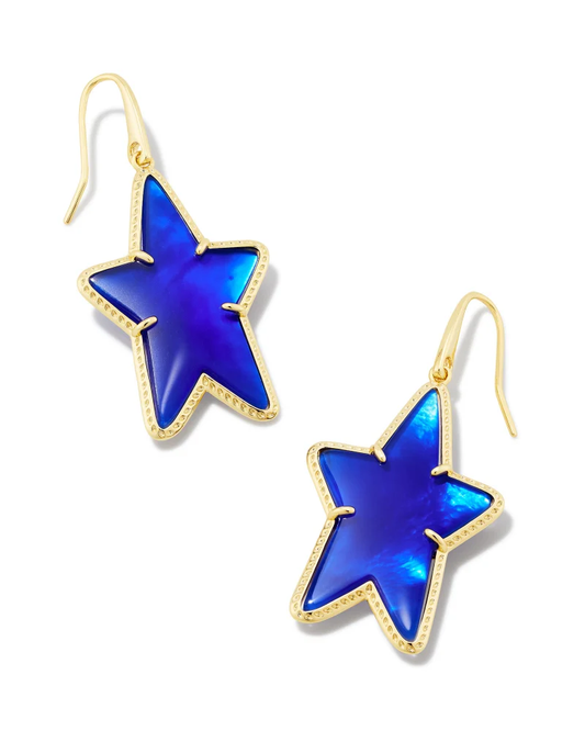 Ada Star Drop Cobalt Blue Illusion