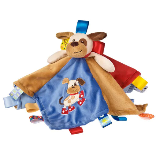 Taggies Buddy Dog Character Blanket – 13×13