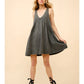 Brie Buckle Babydoll Dress