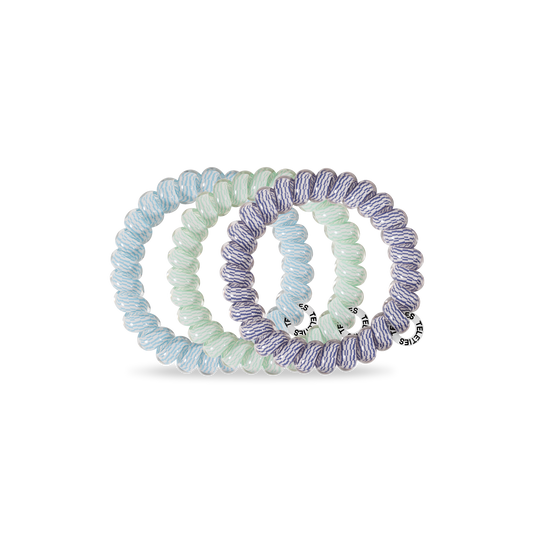 Spiral Hair Coil | Large | Totally Turquoise