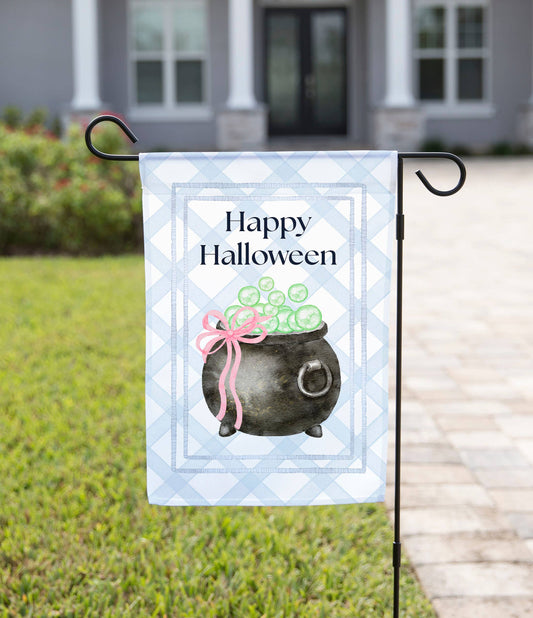 Happy Halloween Garden Flag: 12" x 18"