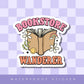 Bookstore Wanderer Sticker: 2.5"