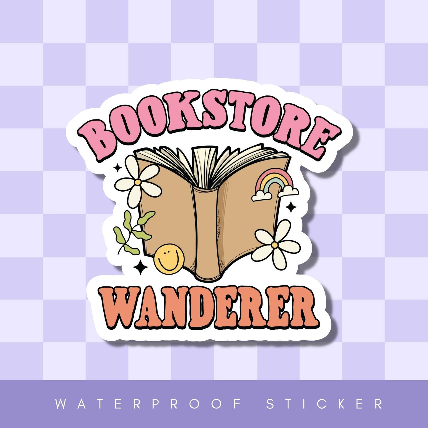 Bookstore Wanderer Sticker: 2.5"