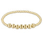 Dignity Beaded Bliss Gold 6mm Bracelet