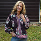 Midnight Plum Blouse