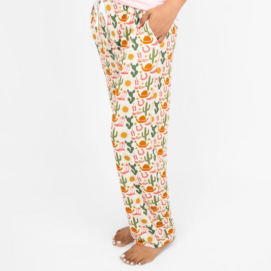 Hey Yall Western Bamboo Pajama Pants