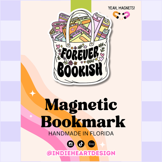 Forever Bookish | Magnetic Bookmark : No
