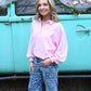 SS Pink Gigi Pullover