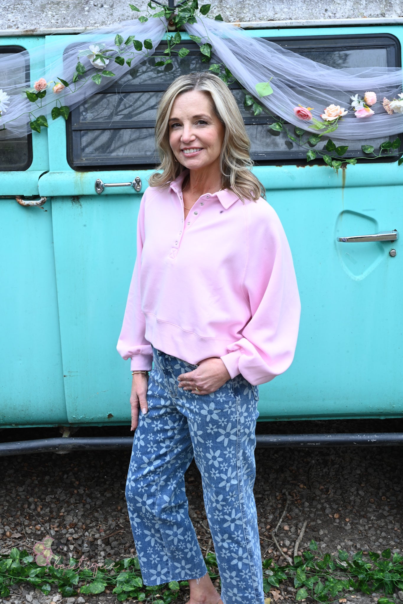 SS Pink Gigi Pullover