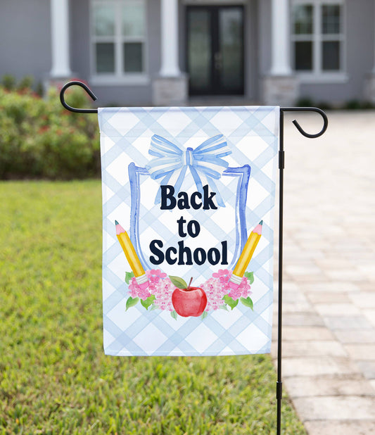 Back To School Crest: 12" x 18"