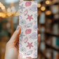 Sand And Shells Bookmark | Soft Matte Laminated 