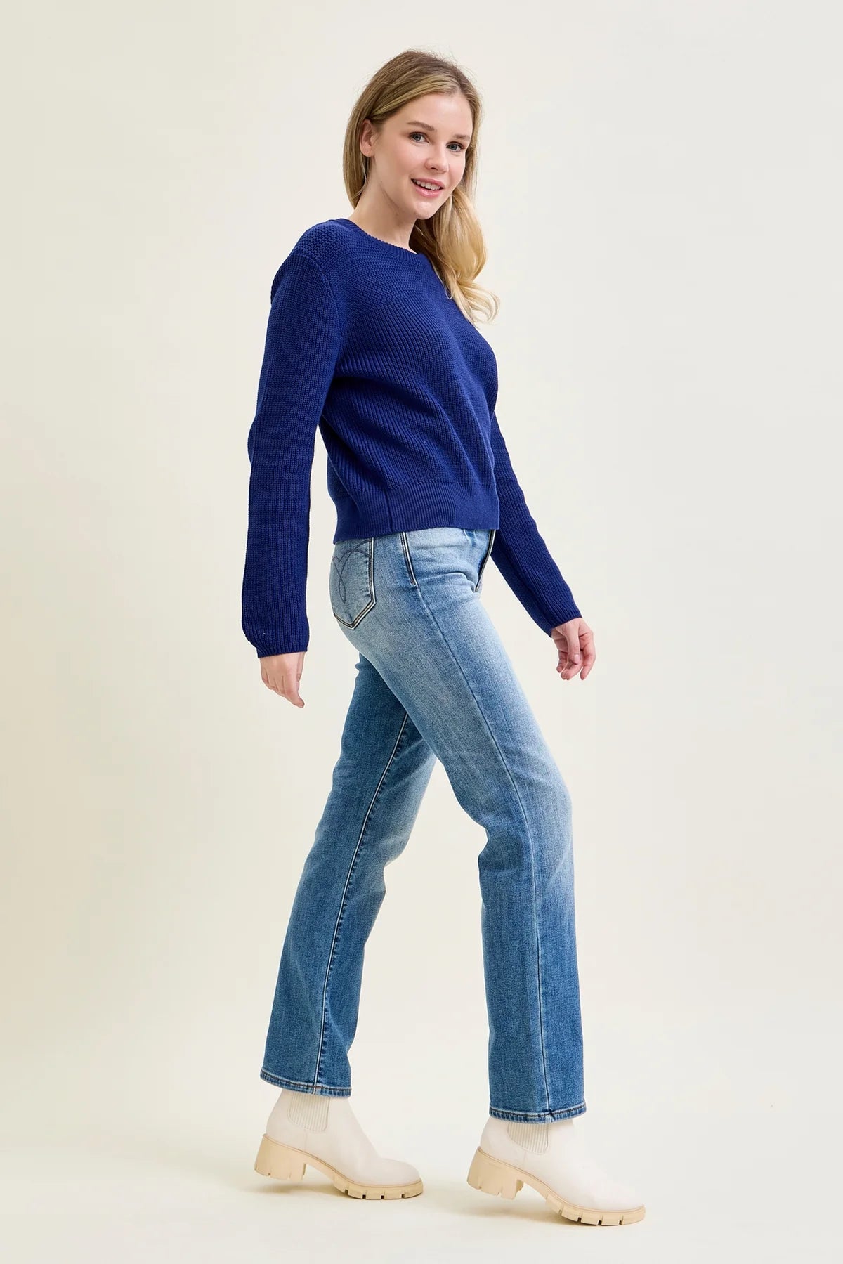 Kimberly Vintage Wash ThermaDENIM Straight Fit 82632