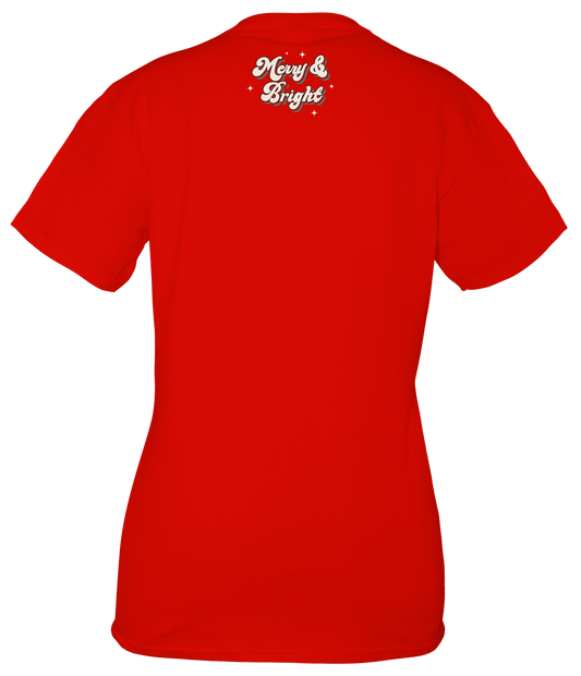 Merry & Bright Pink Van Short Sleeve -