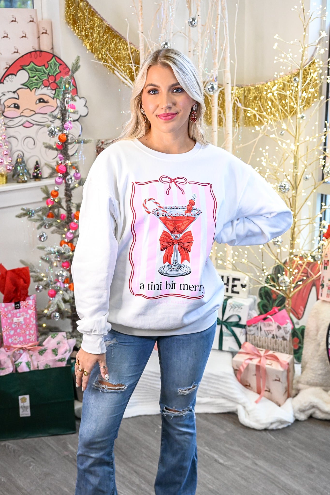 Martini Xmas Crewneck