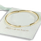 Cherish Sterling Bangle Bracelet Small