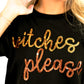 Witches Please Sequins Top -
