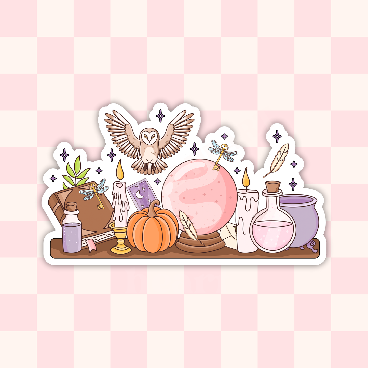 Magic School Sticker: 2.5"