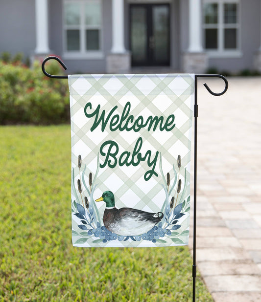 Welcome Baby One Duck: 12" x 18"