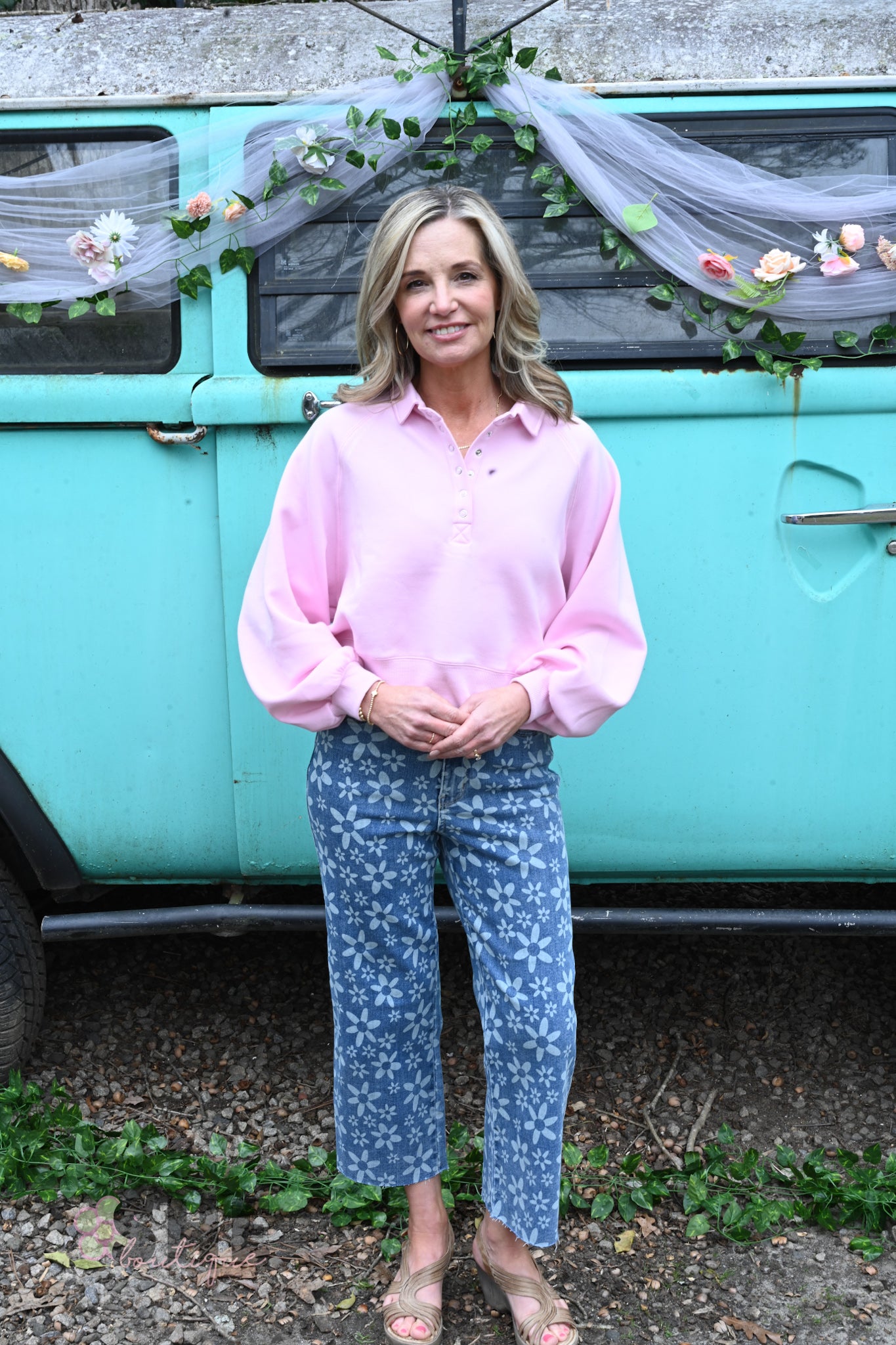 SS Pink Gigi Pullover