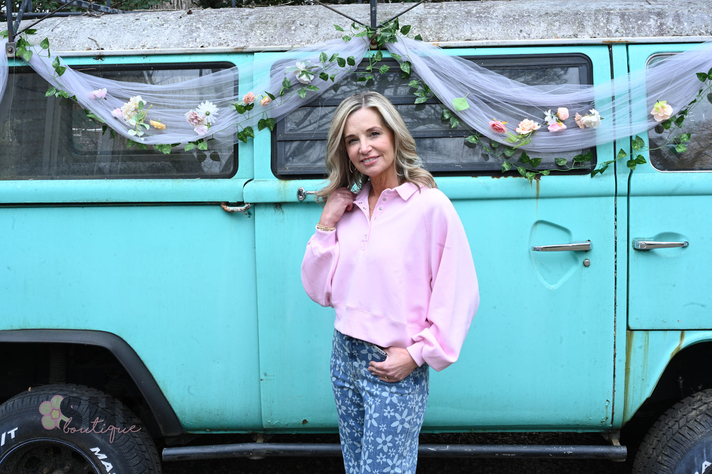 SS Pink Gigi Pullover