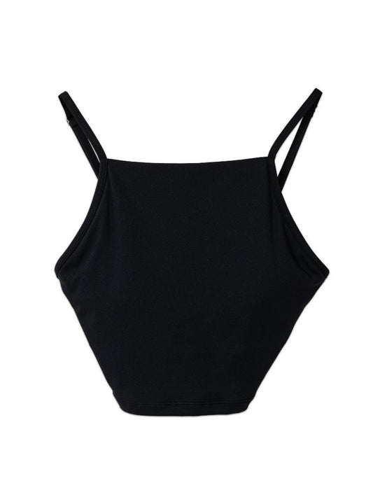 Black Square SS Bra