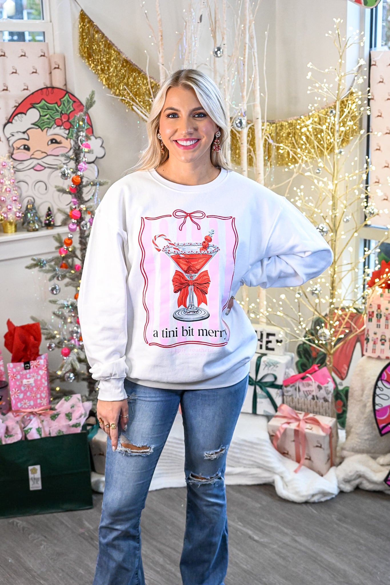 Martini Xmas Crewneck