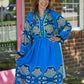 Peacock Love Maxi Dress