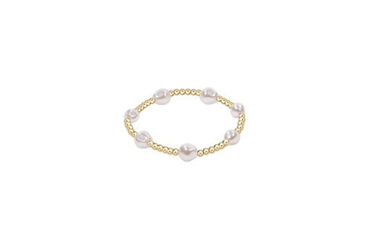 Admire Gold 3mm Bead Bracelet -