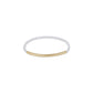 Bliss Bar Textured Mixed Metal 3mm Bracelet