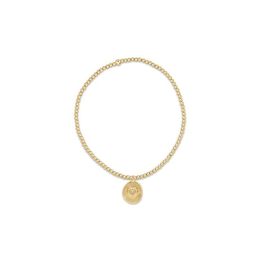 Classic Gold 2mm Bead
Bracelet - Inspire Love Smal