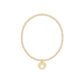 Classic Gold 2mm Bracelet - Star Small Gold Disc