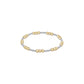 Classic Mixed Metal Joy 4mm Bead Bracelet