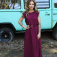 Cherrie Belted Maxi Dress
