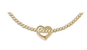 EXTENDS Classic Gold 2.5mm Love Charm