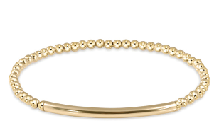 EXTENDS Classic Gold 3mm Bliss Bar Smooth