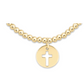 EXTENDS Classic Gold 3mm Blessed Disc