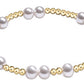 Hope Unwritten 6mm Bead Bracelet Pearl
