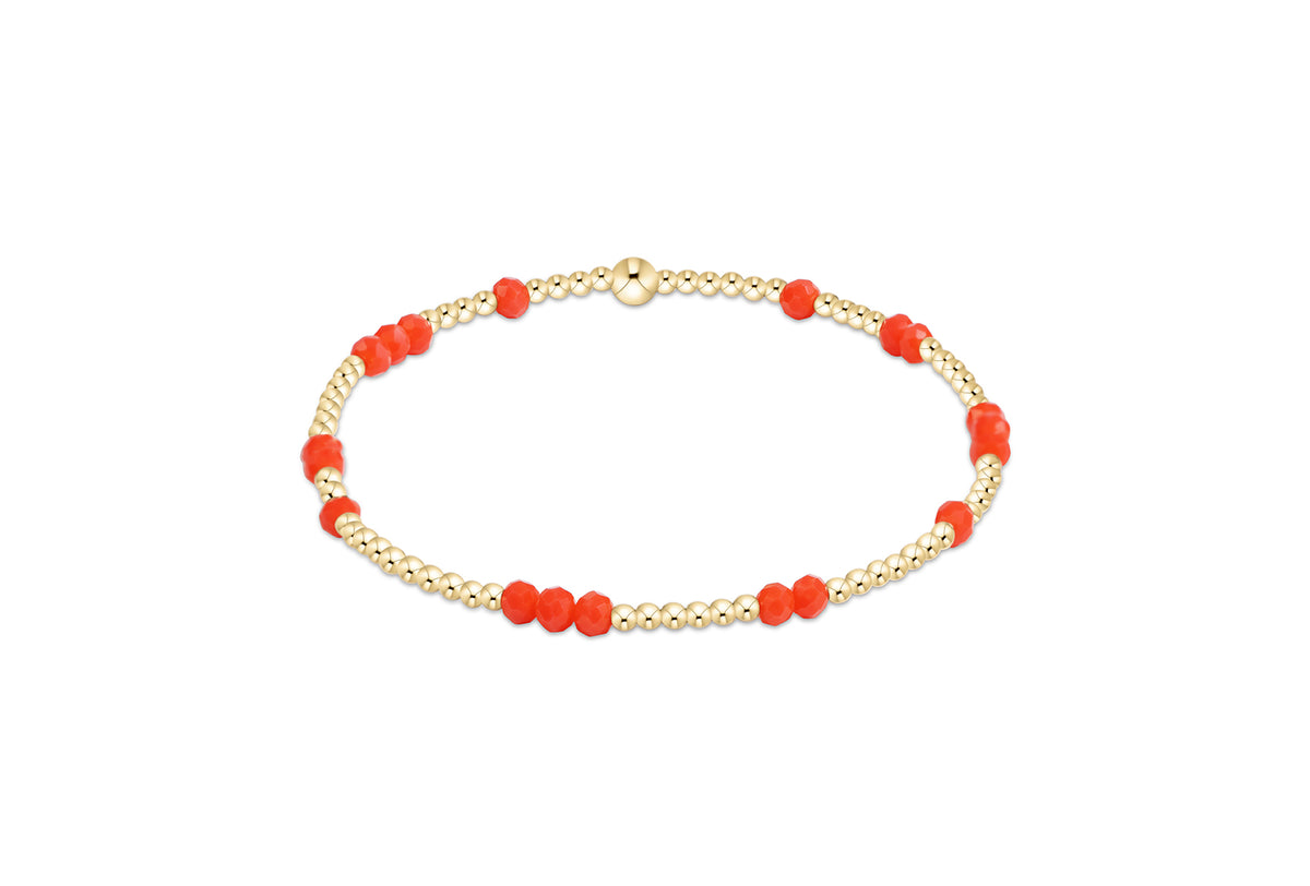 Gameday Flirty Hope Unwritten Bracelet - Bright Orange